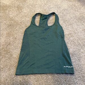 Alphalete Women's Tank Tops - Green M